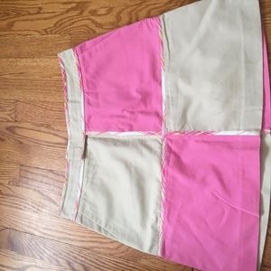 Square-Patterned Lilly Pulitzer Skirt